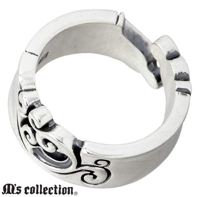 M's collection(エムズ コレクション) フェザー シルバー リング 指輪
