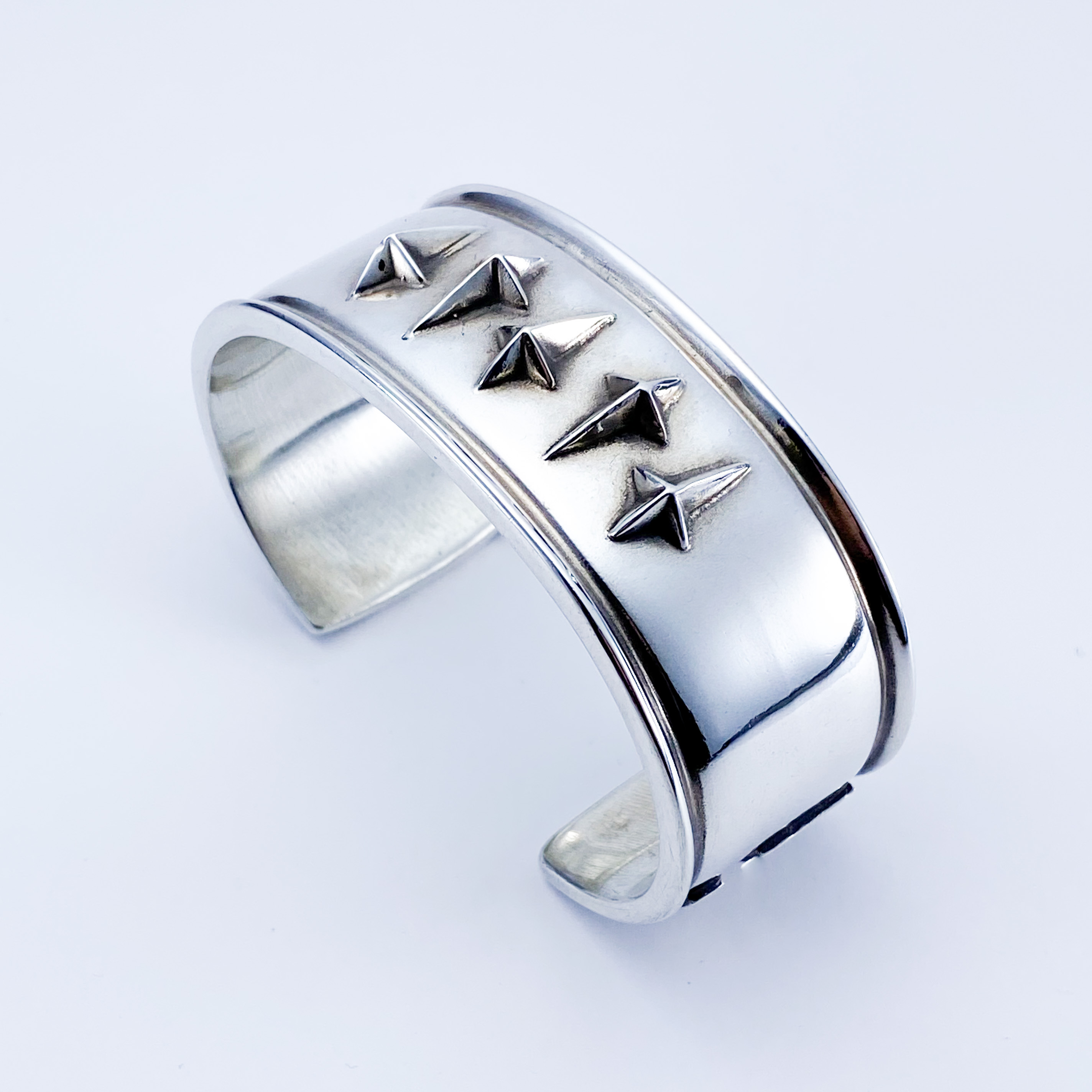 ナバホ 3連 バングル 卍 1920-1940s】ナバホ サンダーバード