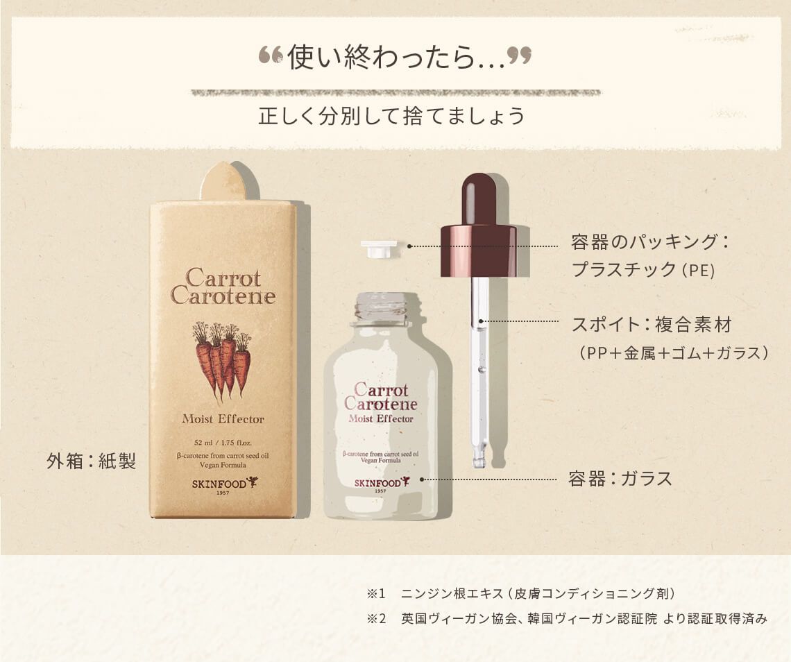 ミラクルプライス☆4%OFF】キャロットカロテン モイスト エフェクター