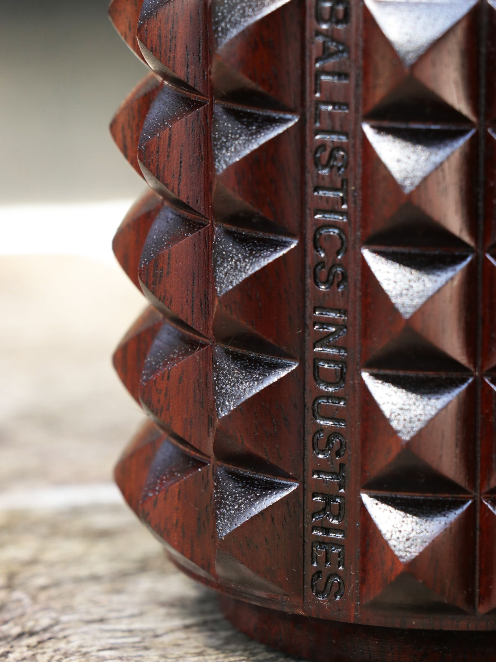 バリスティクス スタッズカップ 拭き漆仕上げ2個セット ballistics