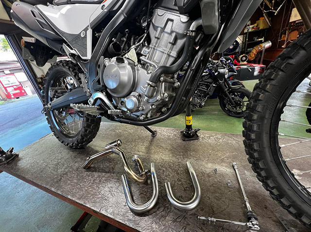 2023~CRF250L (8BK-MD47) POWERBOX パイプ SANPO｜SP忠男 | オリジナル