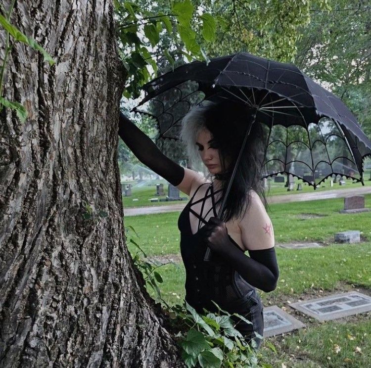 Spiderweb Lace Parasol / レースパラソル / 傘【KREEPSVILLE 666