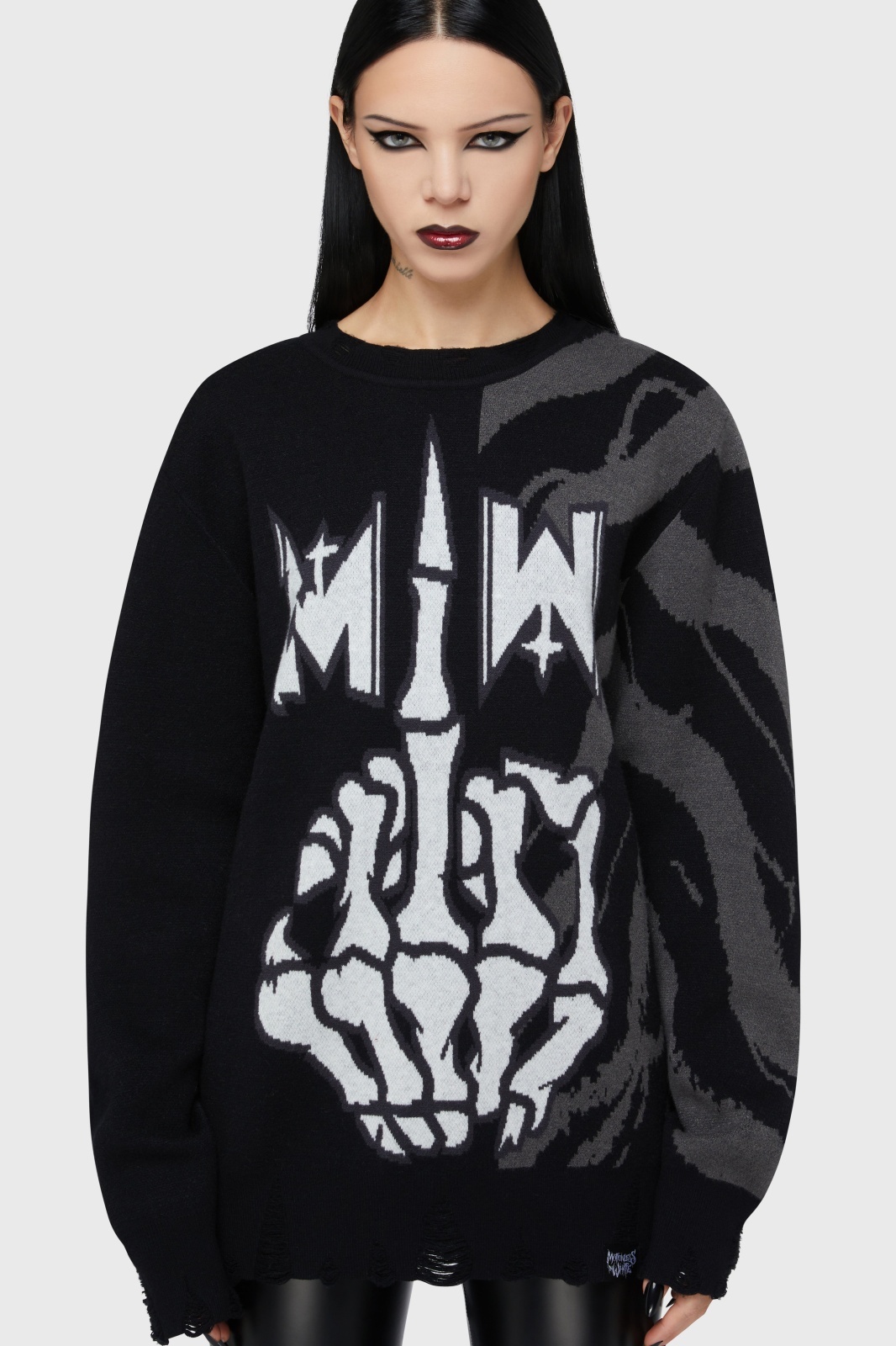 F.O.A.D. Sweater / ニットトップス【KILL STAR x MIW】 | Spider Rock Web