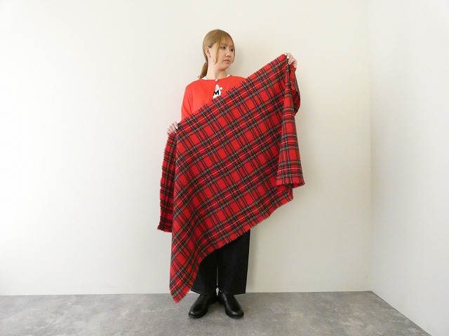 R&D.M.Co-(オールドマンズテーラー) WOOL TARTAN CHECK MUFFLER