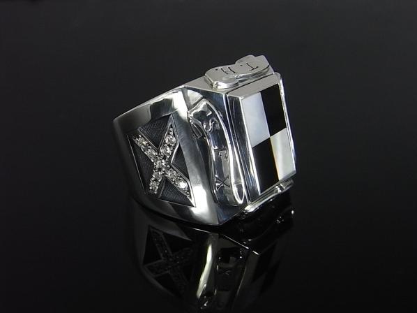 SEX RING/Justin Davis（ジャスティンデイビス） - DEFI - シルバー