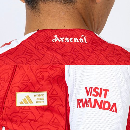 25-26 アーセナルFC HOME オーセンティック長袖ユニフォーム／サッカー