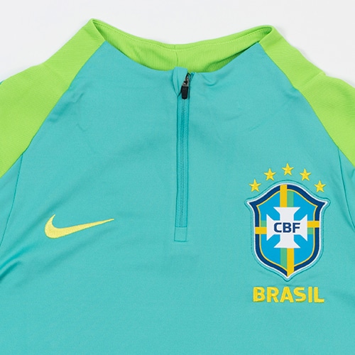 NIKE ブラジル代表 14/15 長袖 ドリルトップ/プラクティスシャツ M