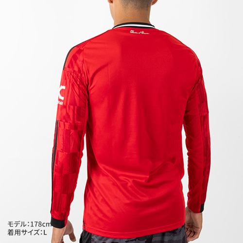 25-26 マンチェスター・ユナイテッド HOME 長袖ユニフォーム／サッカー