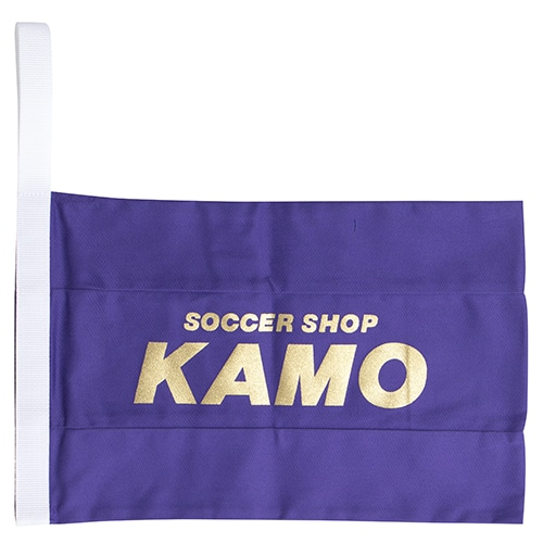 KAMOオリジナル シューズケース 紫×紫×紫×金／サッカーショップKAMO