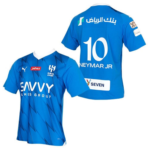 23-24 アル・ヒラル HOMEユニフォーム #10 NEYMAR JR／サッカー