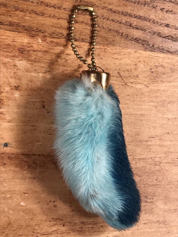 Rabbit Foot Lucky Charm Keychain ラビットラッキーチャーム