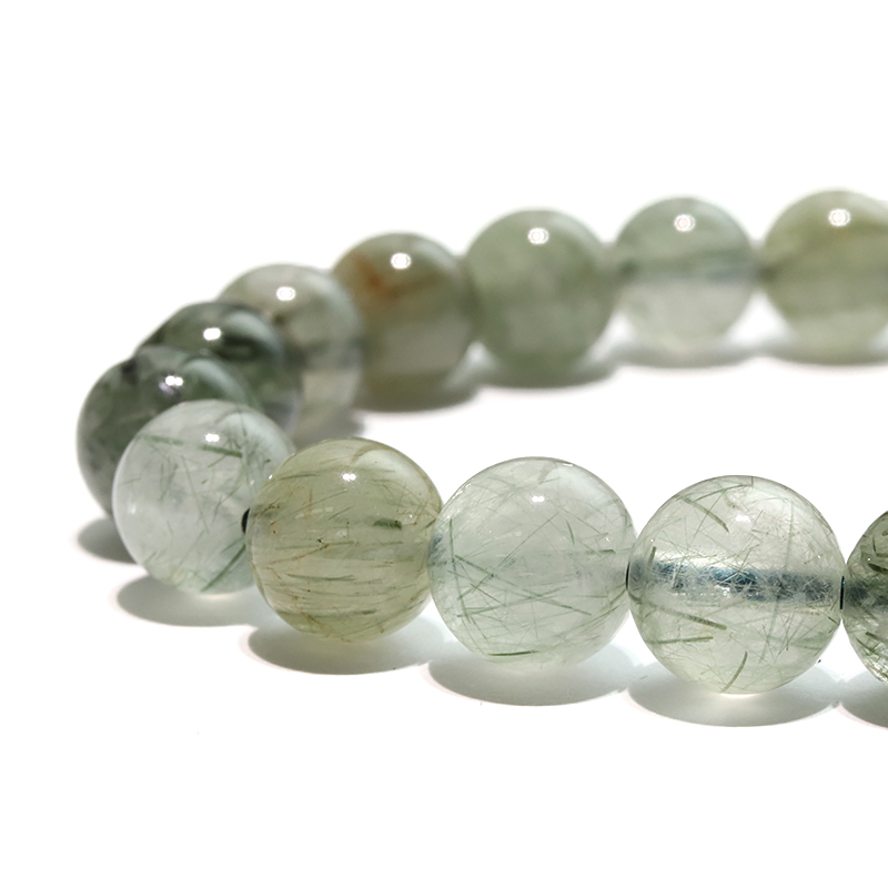 ブレス ザギマウンテンクォーツ＜パキスタン産＞ ブルー 丸 約7.5mm