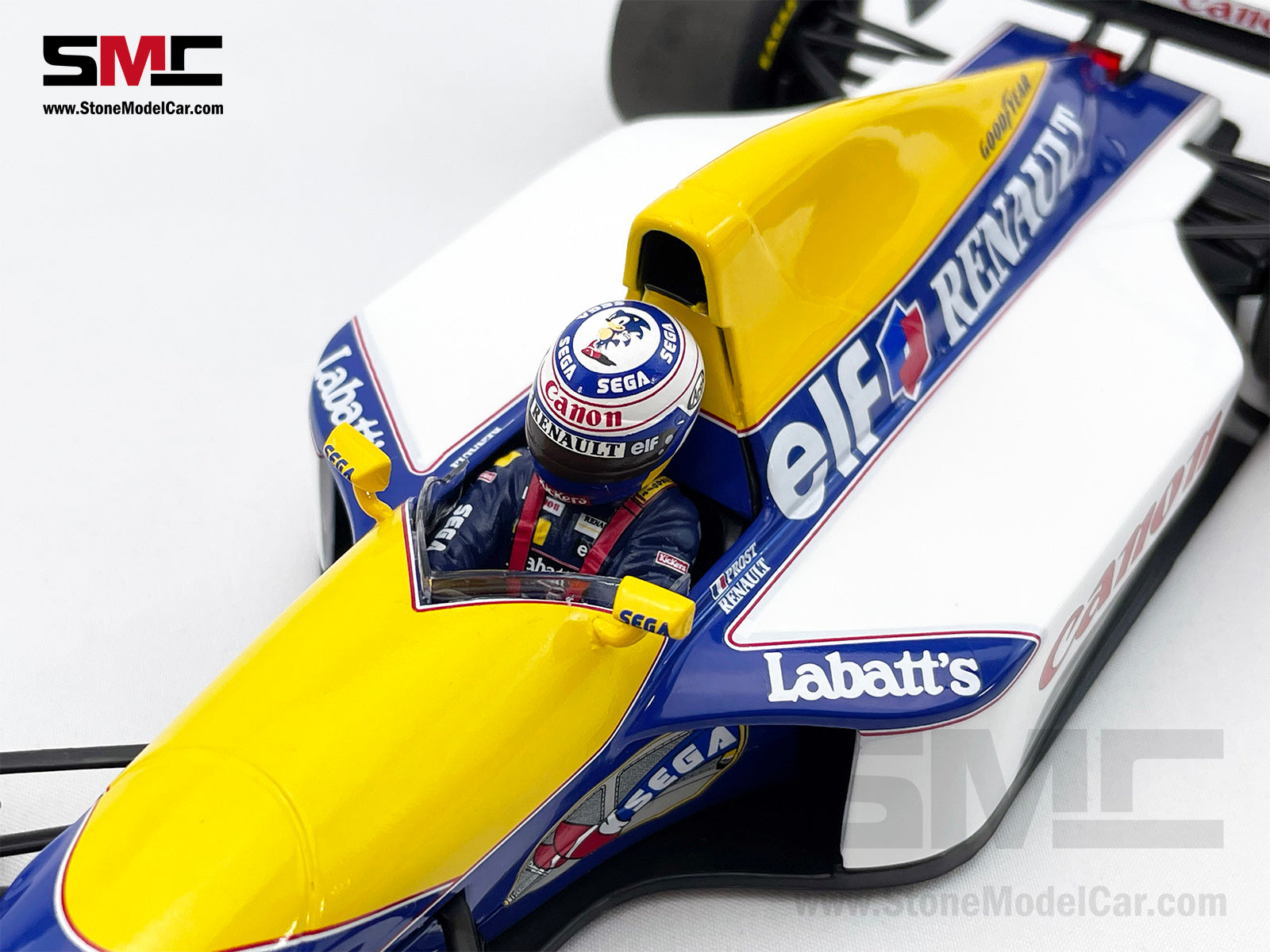 Williams F1 FW15C #2 Alain Prost 1993 World Champion 1:18
