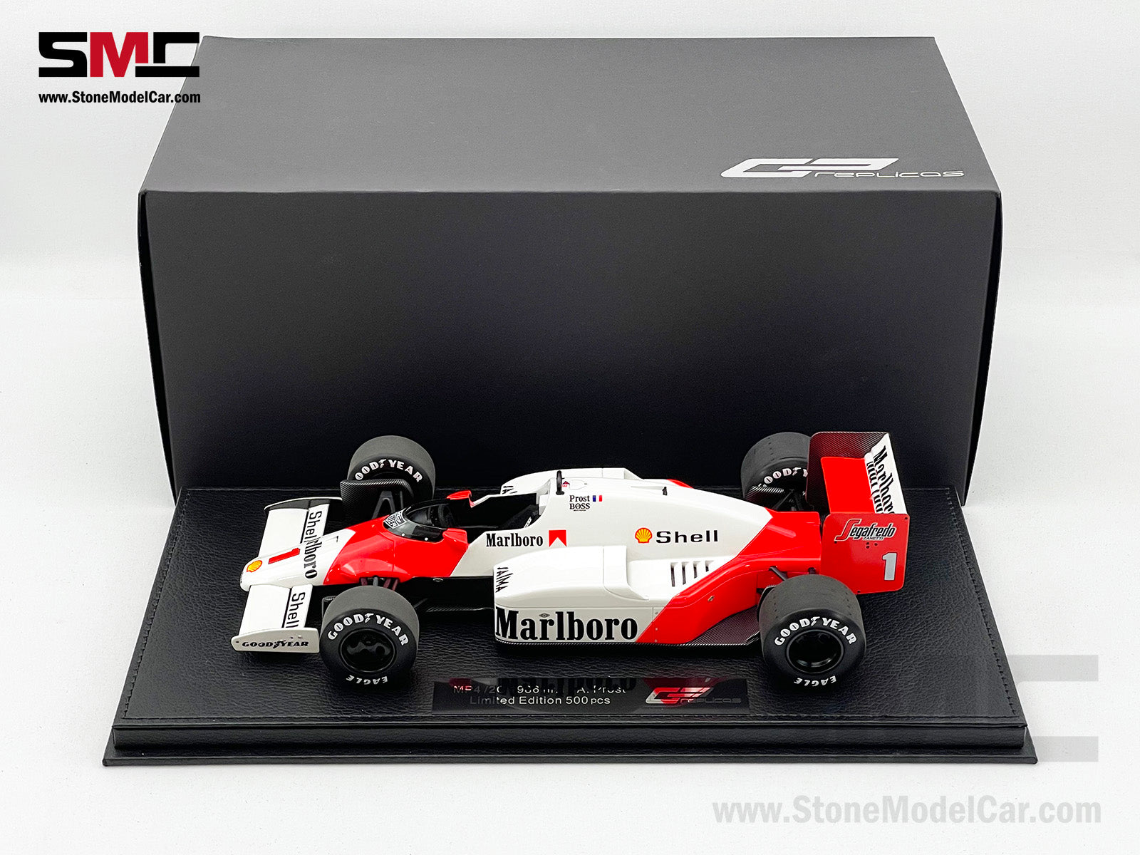 Mclaren MP4/2C F1 #2 Alain Prost 1986 World Champion 1:18 GP