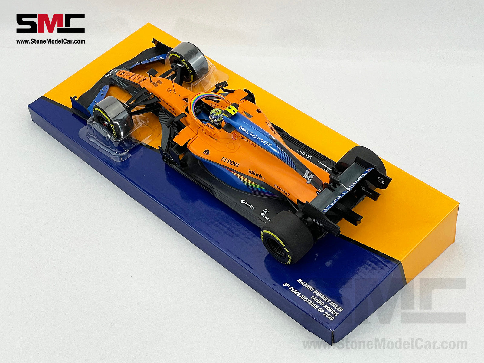 McLaren F1 MCL35 #4 Lando Norris Austrian 2020 1st Career Podium 1