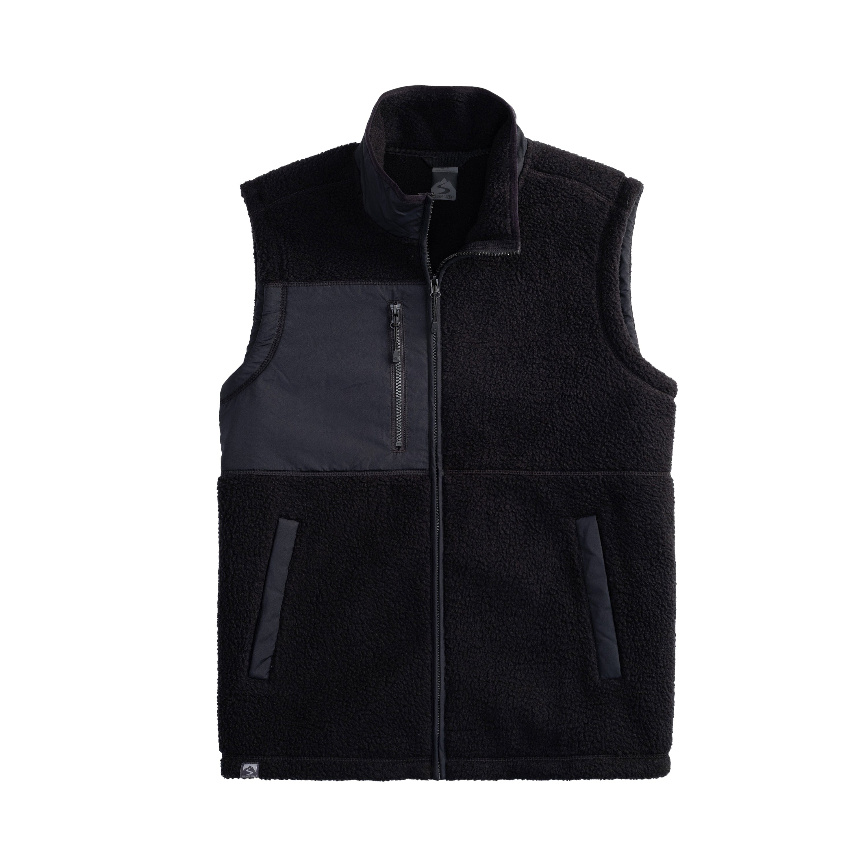 Men's Warm Up Colorblock Sherpa Fleece Vest – Storm Creek
