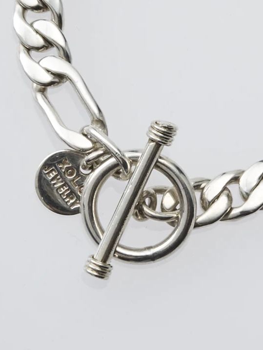 XOLO - フィガロリンク ブレスレット / FIGARO LINK BRACELET -8mm