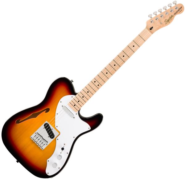 Squier Affinity Telecaster Thinline - 3-color sunburst Semi-hollow