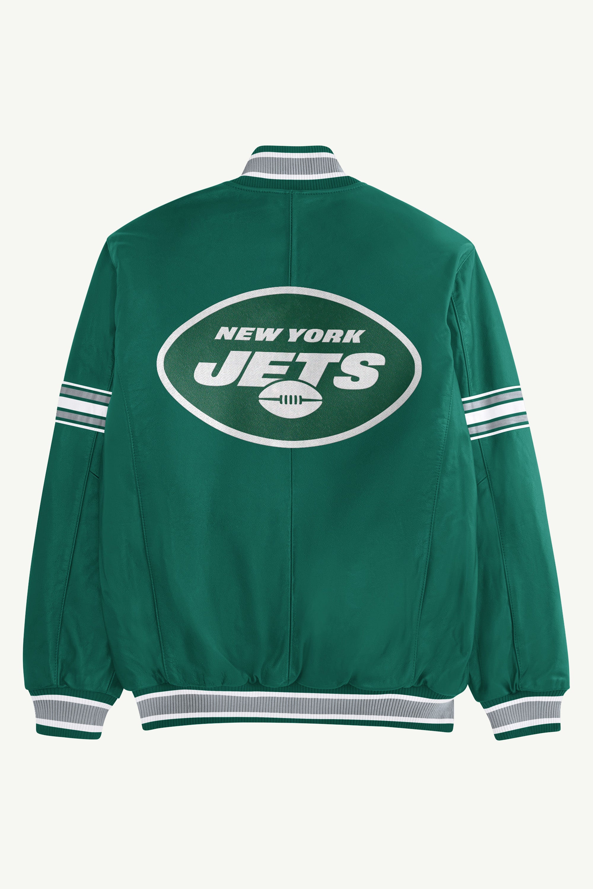 Mens New York Jets Varsity Leather Jacket | NFL | Starter