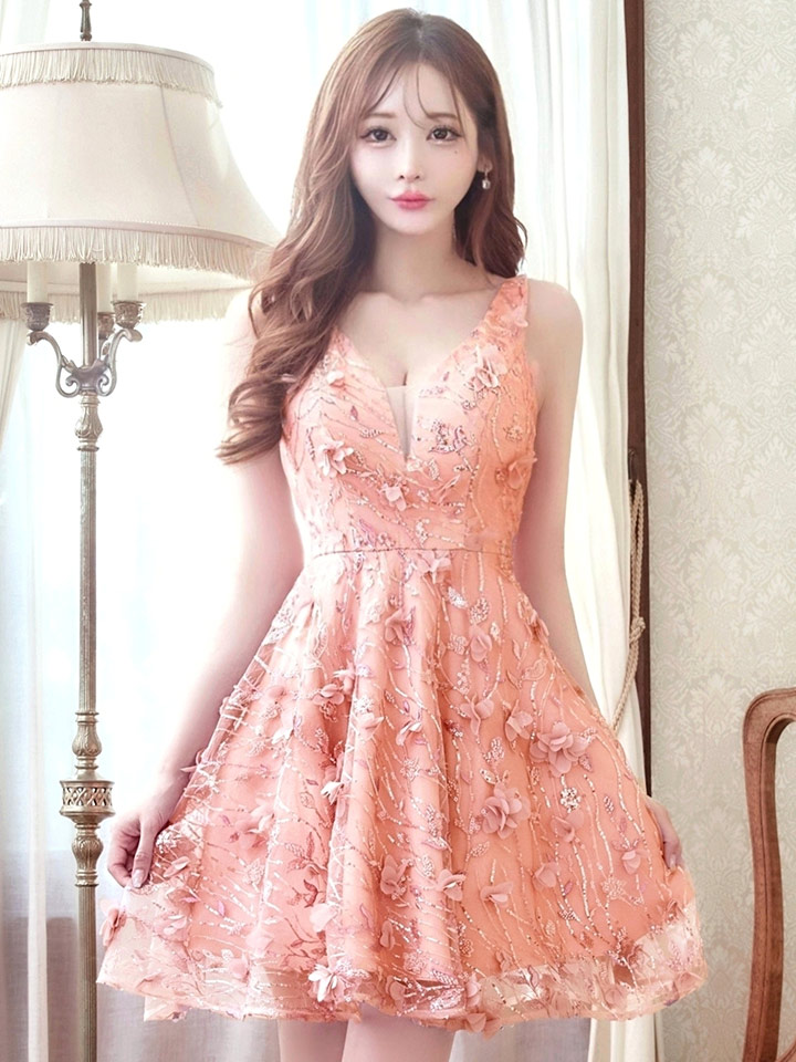 XS-Lサイズあり【Donia Quinn / ドニアクイーン】 立体フラワー