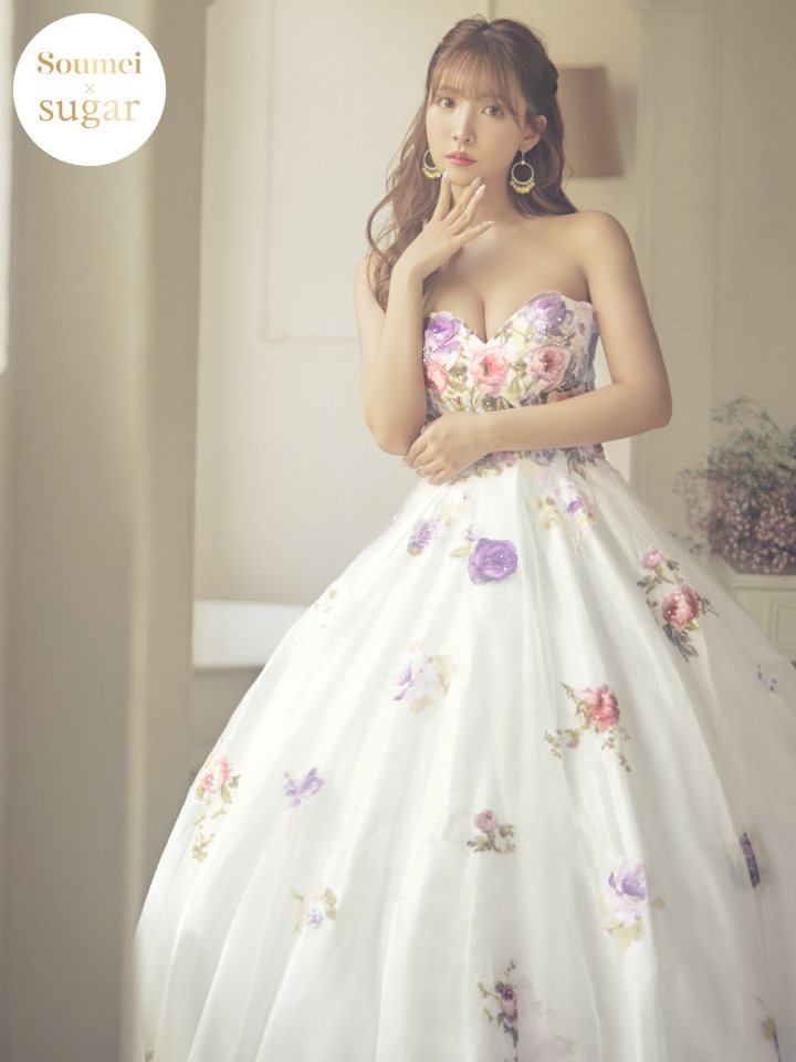 関西コレクション着用】【JEAN MACLEAN/ジャンマクレーン】フラワー