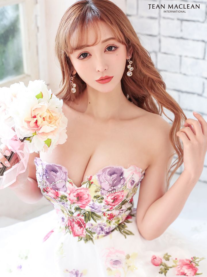 JEAN MACLEAN/ジャンマクレーン】フラワーオーガンジー/ ベア