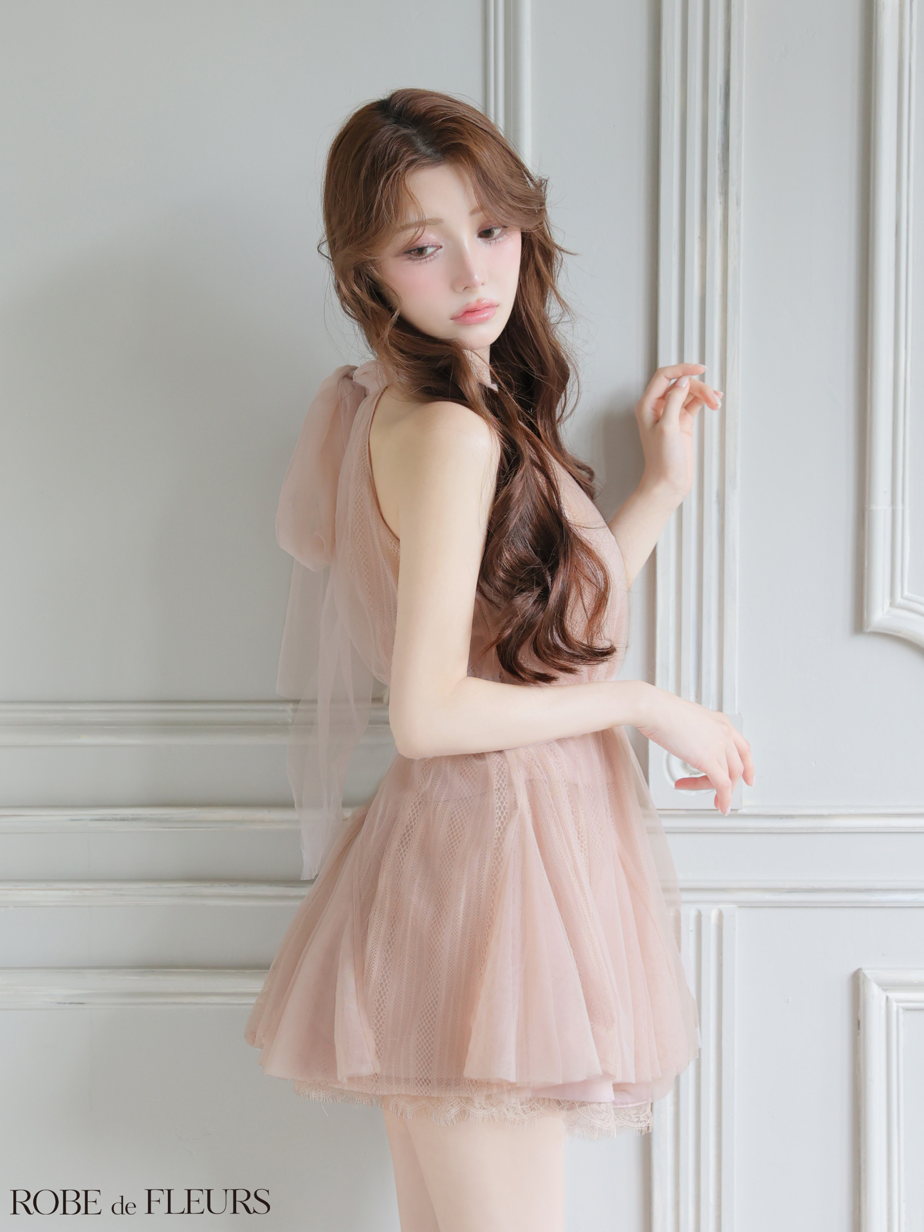 予約商品/5月上旬発送予定】XSサイズあり【ROBE de FLEURS/ローブド