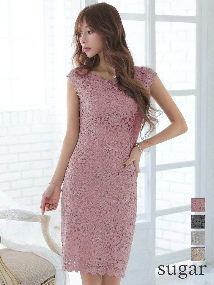 DIESEL ピンク ノースリーブ ミニワンピース ラメ デニム DIESEL