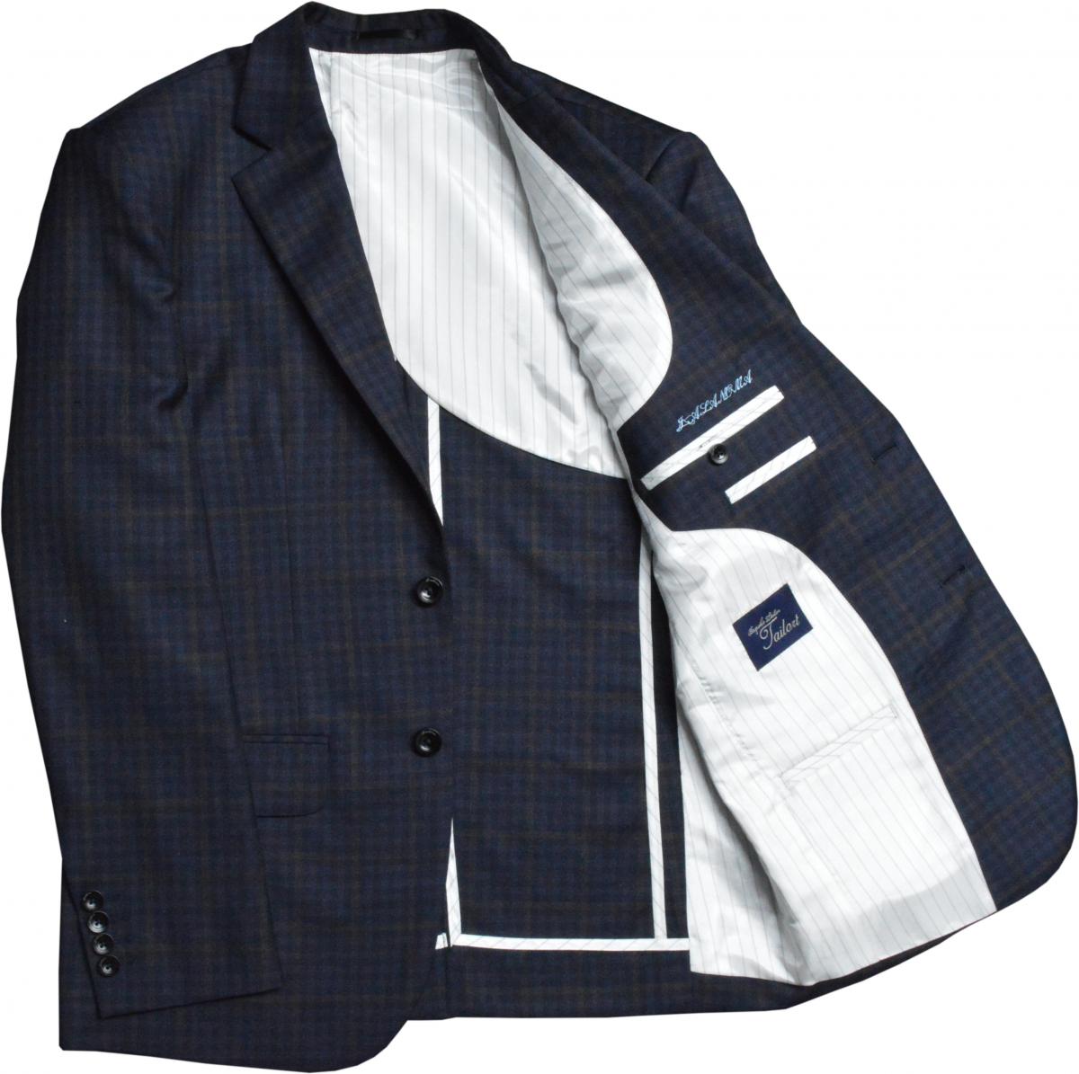 オーダースーツ]アクティブに活躍されるアナタへ、お洒落なチェック柄