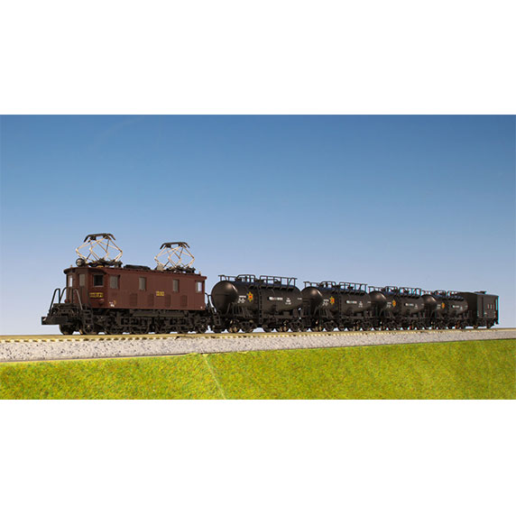 ED19+タキ10600 セメント輸送列車(明星セメント) [10-1184] - スーパー