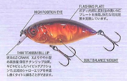 LURE SHOP SUBMARINE / メガバス Z-CRANK X Ti