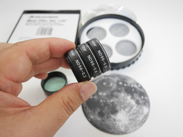 セレストロン ムーンフィルターセット 31.7mm