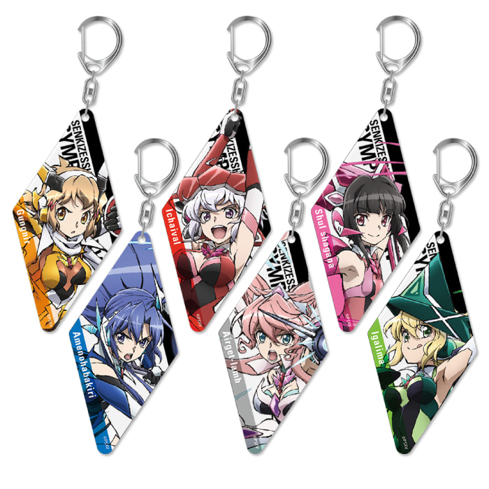 戦姫絶唱シンフォギアXV アクリルキーホルダー（全6種） / グッズ
