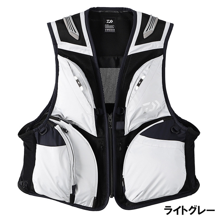 ダイワ DV-2122 M ブラック クールショートベスト - 釣具のポイント