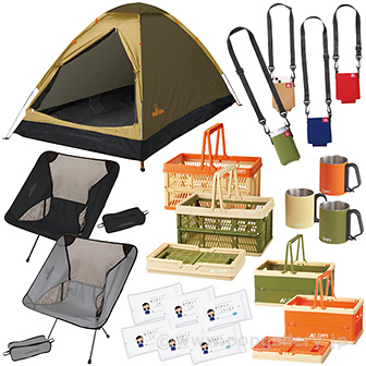 リフレッシュ 本格キャンプグッズプレゼント2（60名様用）: イベント