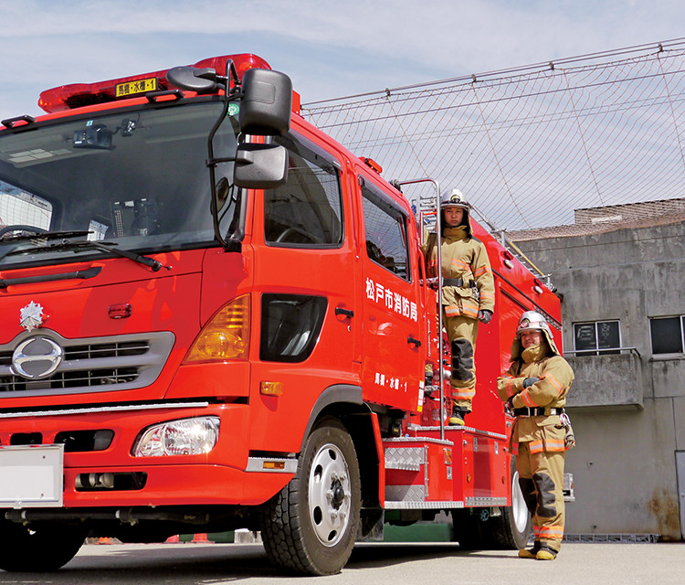 松戸市消防局 -操作性が向上し、安全管理のさらなる徹底に貢献