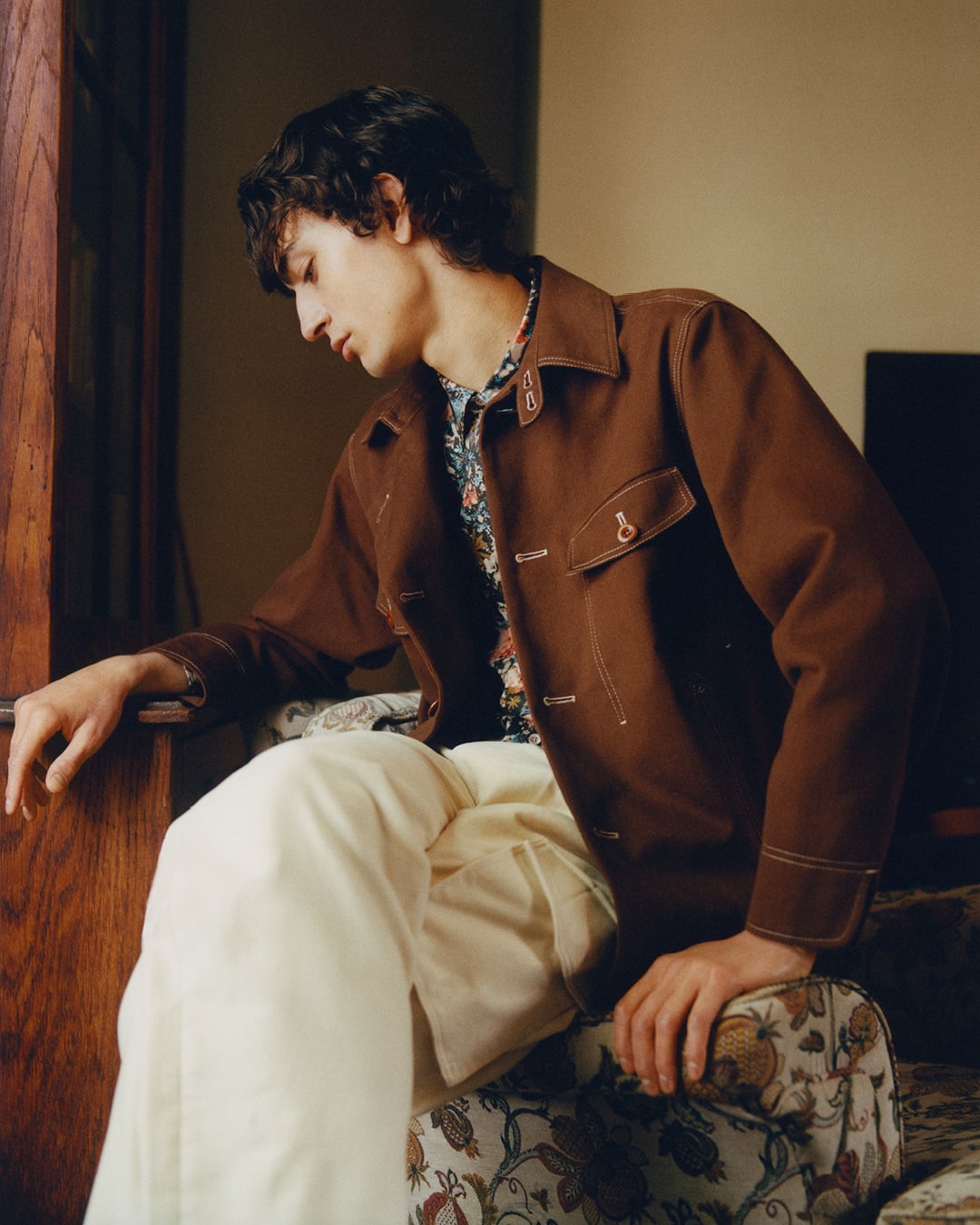 Paul Smith Collection キャメル100% チェスターコート ポールスミス