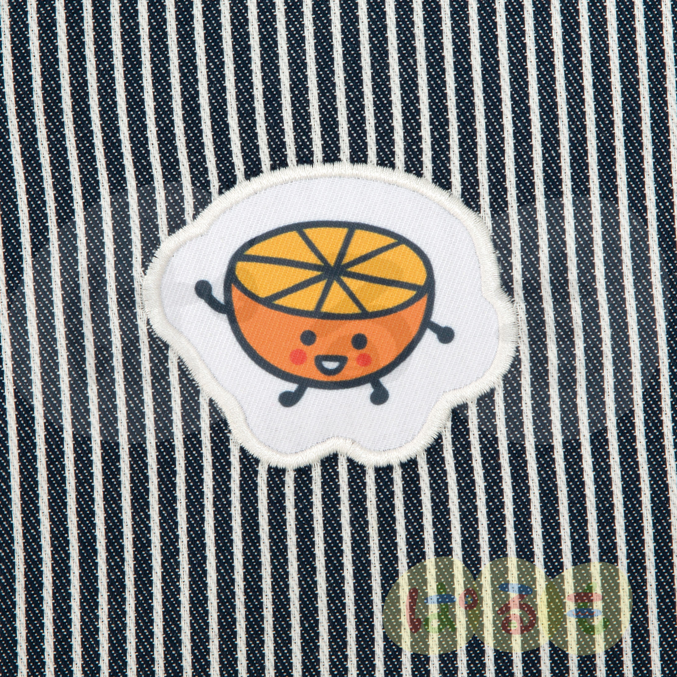 おべんとうバスエプロン（ヒッコリー）｜チャイルドブック公式