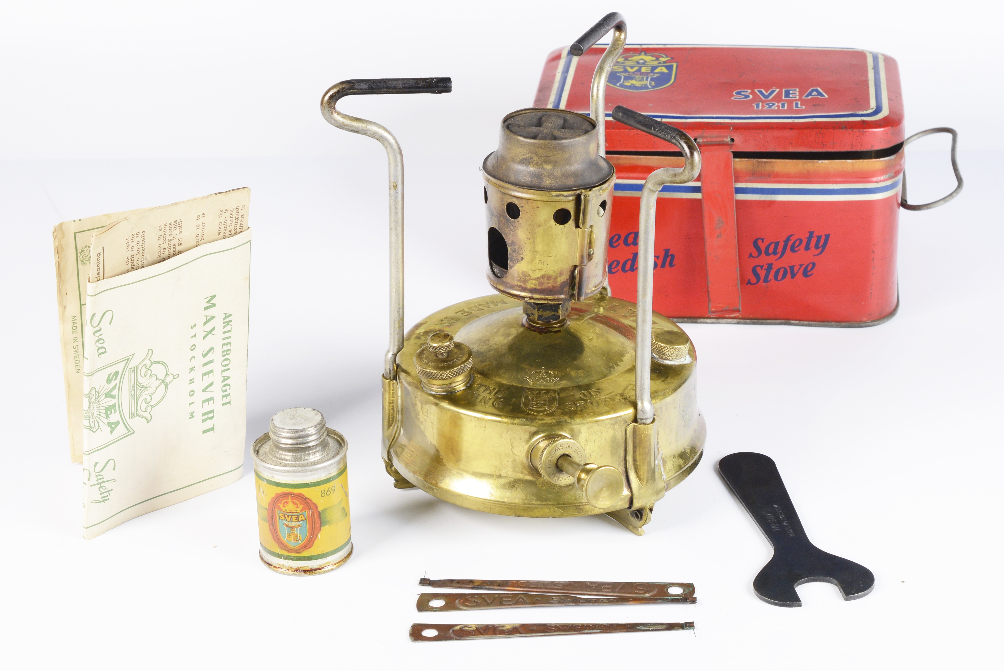 スベア 121L Made in Sweden SVEA 121L ラジウス 灯油コンロ MADE IN