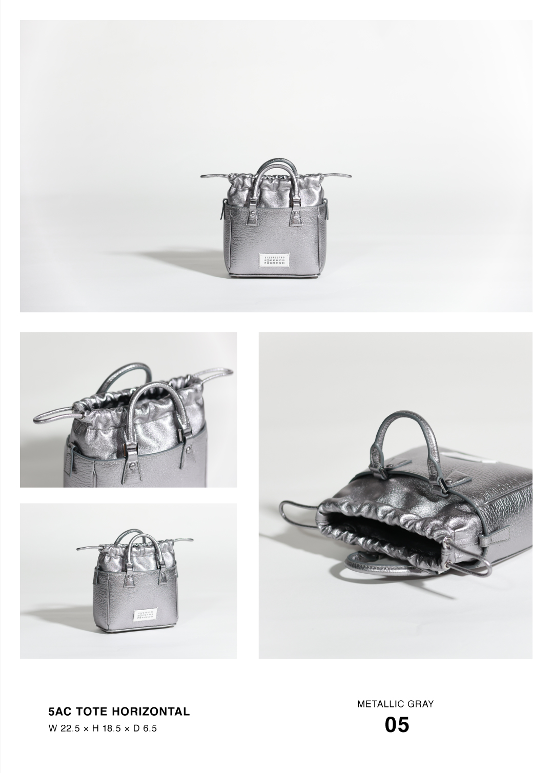 Maison Margiela(メゾン マルジェラ) “METALLIC GRAY” -7 TYPES of