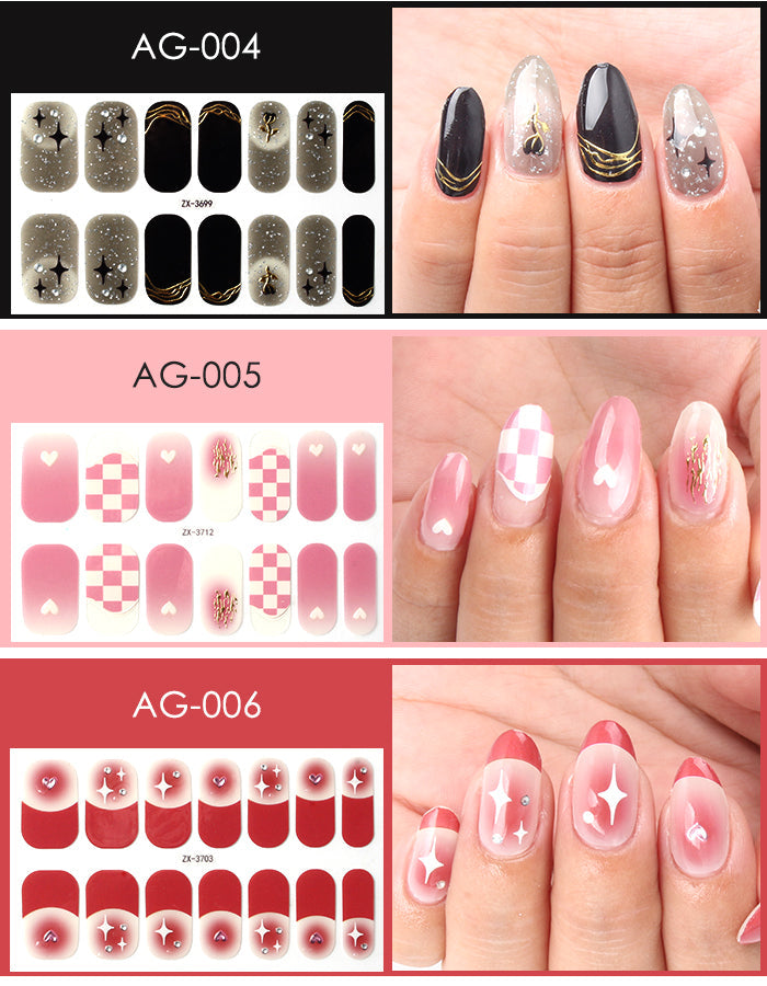 リアルジェルネイルステッカー [AG・AH] | リアルジェルネイル