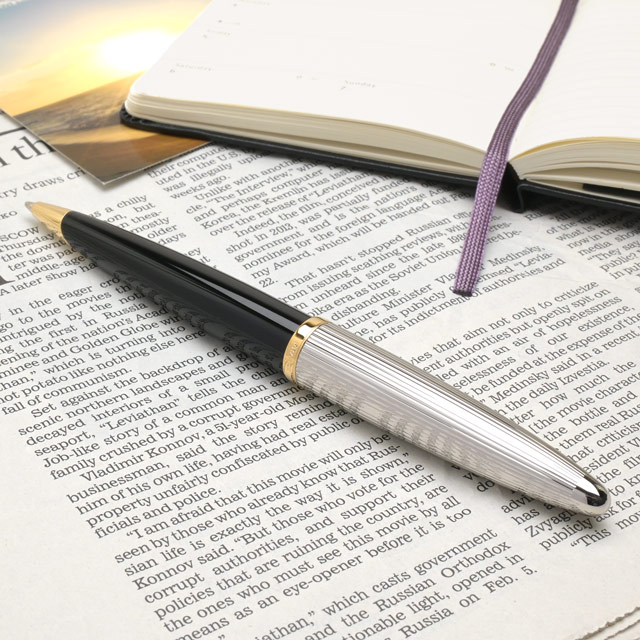 WATERMAN ウォーターマン ボールペン カレン デラックス ブラック