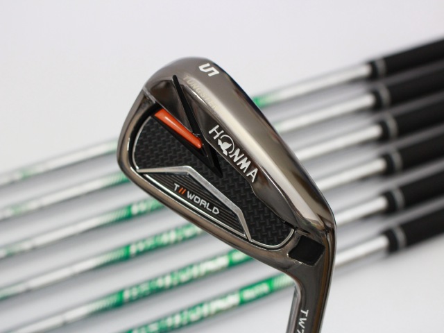 タ08☆ホンマ TOUR WORLD-P TW737 7本アイアンセット 純正S 本間ゴルフ