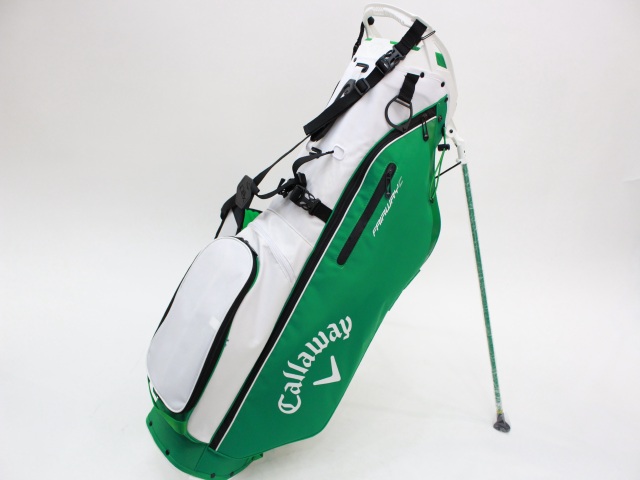 2022 Fairway C Stand Bag White/Kelly Green キャロウェイ(Callaway