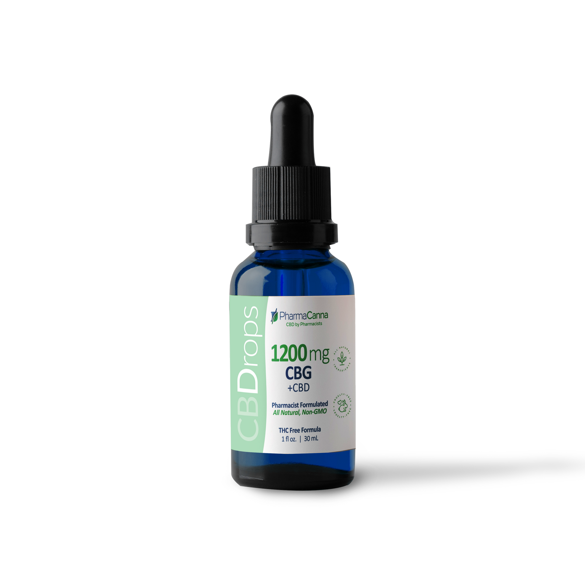 CBG/CBD 1200mg Oil Tincture – PharmaCanna