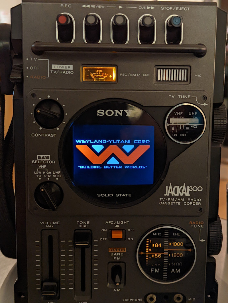 Modernized FX-300 Jackal TV/Radio