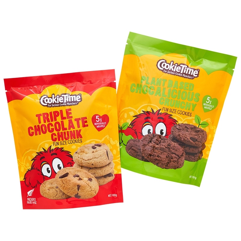 Cookie Time トリプルチョコレートチャンク クッキーバッグ 5個入り