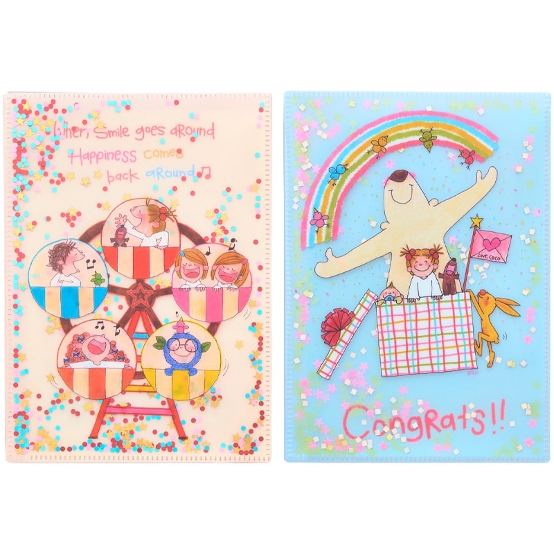 COCOちゃん 6ポケットクリアホルダー A5サイズ(観覧車): 通常| プラザ