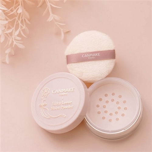 CANMAKE キャンメイク シルキールースモイストパウダー 02 シアー