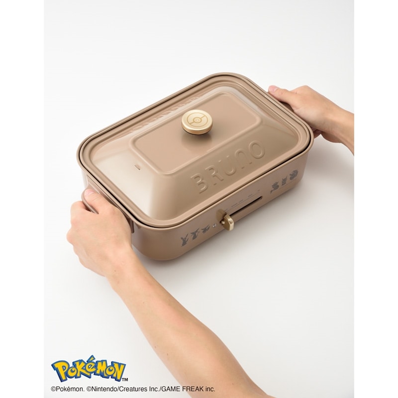 BRUNO ポケモン コンパクトホットプレート イーブイフレンズ